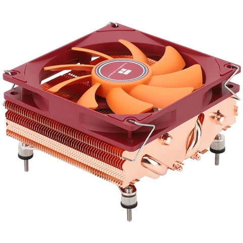 Thermalright AXP90-X47 Full Cooper Low Profile CPU Cooler, with 92mm TL-9015R Slim PWM Fan ITX CPU Cooler, AGHP Technology, 47mm Height,for AMD AM4 AM5/Intel 1700/1150/1151/1200(AXP90 X47 Full)