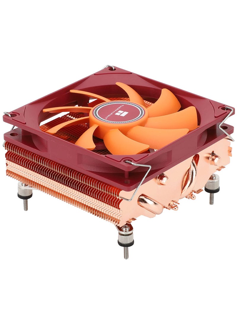 Thermalright Thermalright AXP90-X47 Full Cooper Low Profile CPU Cooler, with 92mm TL-9015R Slim PWM Fan ITX CPU Cooler, AGHP Technology, 47mm Height,for AMD AM4 AM5/Intel 1700/1150/1151/1200(AXP90 X47 Full)  - Image 1