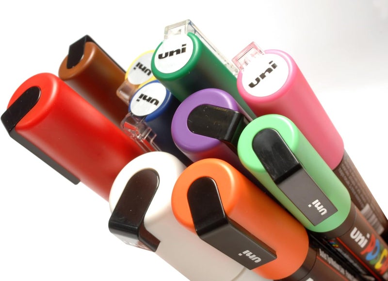 Posca UNI Set PC 5M Fluor  Pack of 4 Markers - Image 2