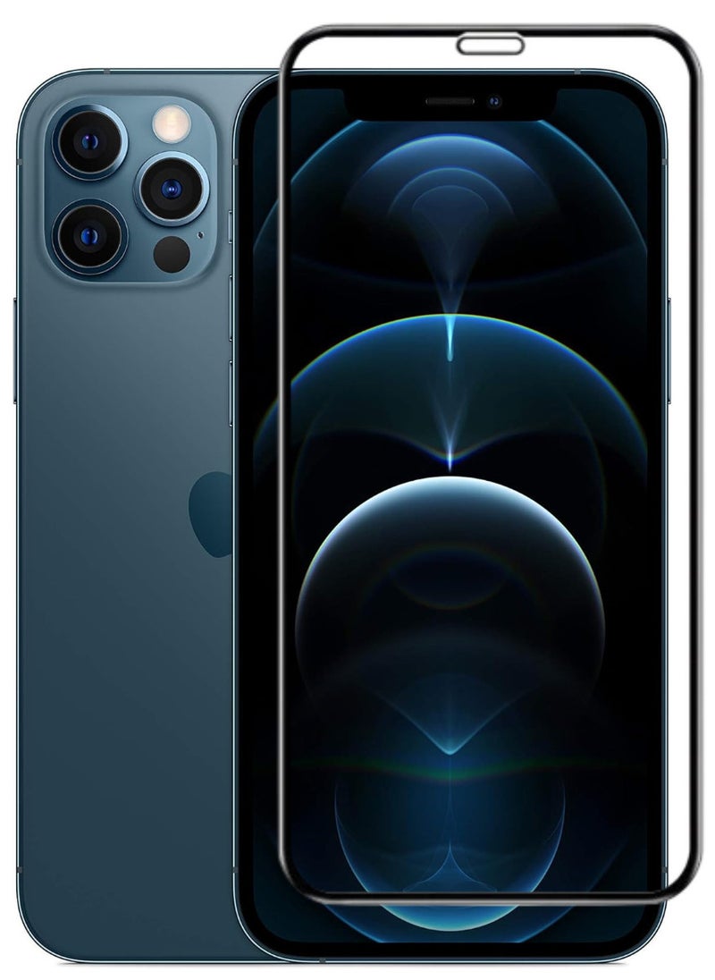 RAYON Tempered Glass Screen Protector 5D Designed For iPhone 12 Pro Full Screen Coverage And Bubble Free - Image 1