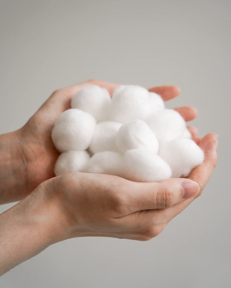 Organyc 100% Organic Cotton Balls for Sensitive Skin, 100 Count - Image 5