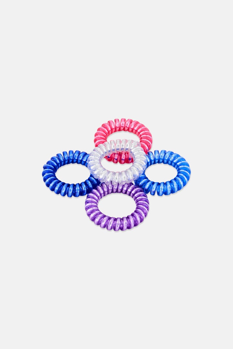 Expressions Kids Girl 30 Pieces Hair Coils, Multicolor - Image 3