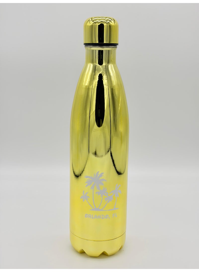 أو جي إس زجاجة مياه استانلس ستيل عازلة للبرودة 24 ساعة والحرارة 12 ساعة - أنيقة، محكمة الإغلاق 750مل - Image 1