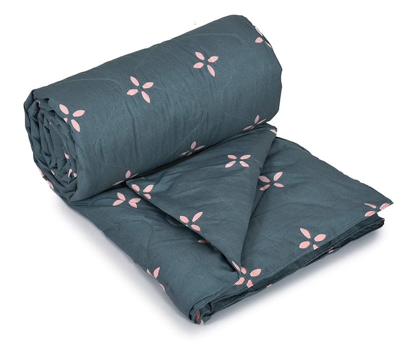 RRC Super Soft Microfiber Cotton AC Comforter Bedding Set Single Bed with 1 Flat bedsheet60X90Inch1 Pillow Cover 17X27Inches1 Comforter60X90Inches3 pc Bedding Set - Image 4