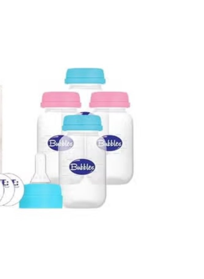 Breast feeding Milk, Made with BPA-free materials Bottles, 4 Pices, dishwasher safe for easy cleaning. - pzsku/Z3B6AD73ED95E9CD0AD10Z/45/_/1733996605/d77133a5-7c48-4e14-b4ed-6392990de86a