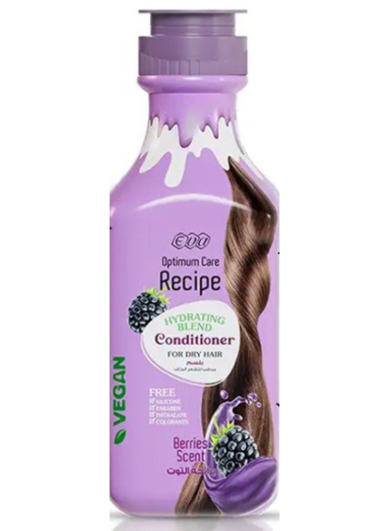 إيفا بلسم إيفا ريسيبي مرطب للشعر الجاف برائحة التوت – 350 مل