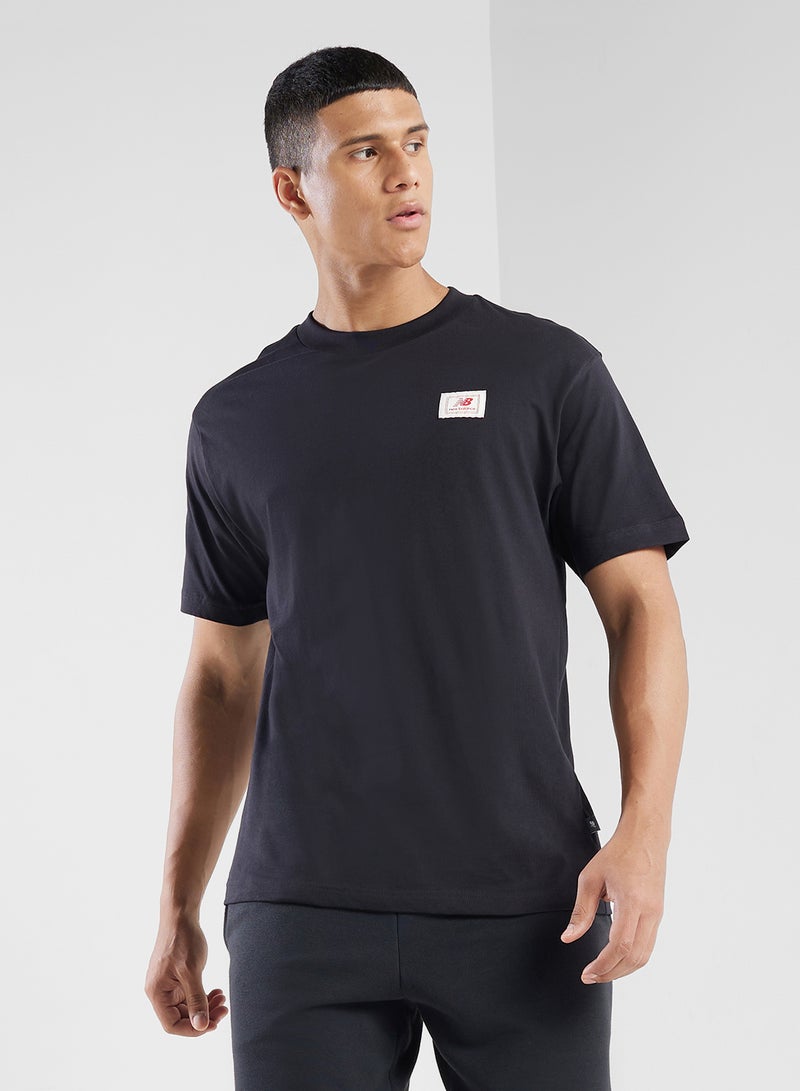 New Balance Woven Label T-Shirt  - Image 2