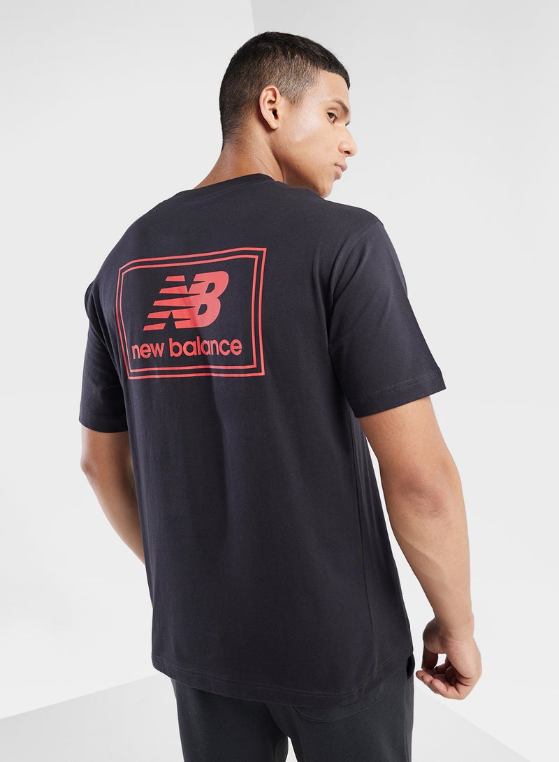 New Balance Woven Label T-Shirt  - Image 1