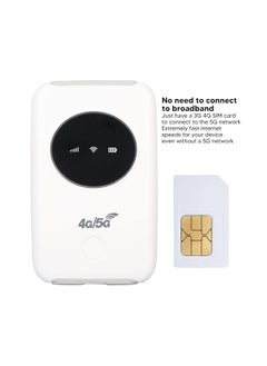 General Portable Mobile WiFi, 4G LTE Portable WiFi SIM Card Slot Unlock 5G WiFi Wireless Lightweight portable wifi sharer  - Image 2