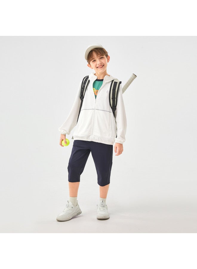 Hush Puppies Children's Clothing Boys And Girls Thin Jacket Vibrant Minimalist Casual Top Skin Suit - Image 4