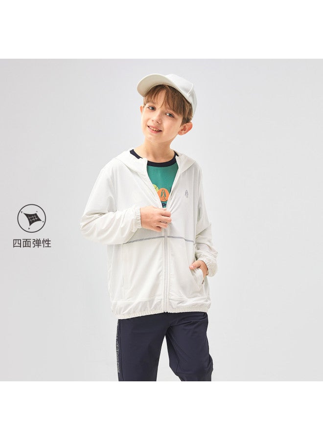 Hush Puppies Children's Clothing Boys And Girls Thin Jacket Vibrant Minimalist Casual Top Skin Suit - Image 3