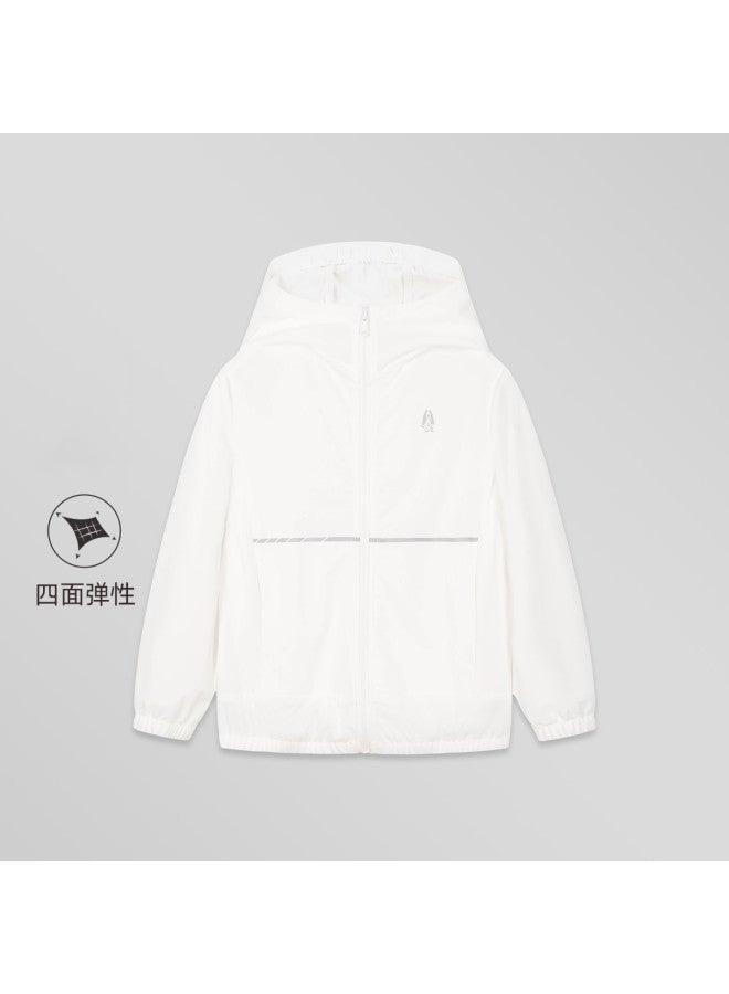 Hush Puppies Children's Clothing Boys And Girls Thin Jacket Vibrant Minimalist Casual Top Skin Suit - Image 5