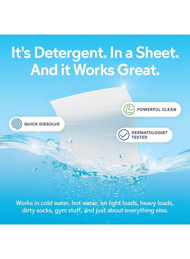 APPTRIN 30 Pcs Laundry Detergent Sheets, Up to 60 Washes, Eco-Friendly Laundry Soap Tablets, Concentrated Liquidless Laundry Soap, Suitable for Washing Machines, Travel, and Home Clothes, Fresh Scent Bubble Paper - Image 4