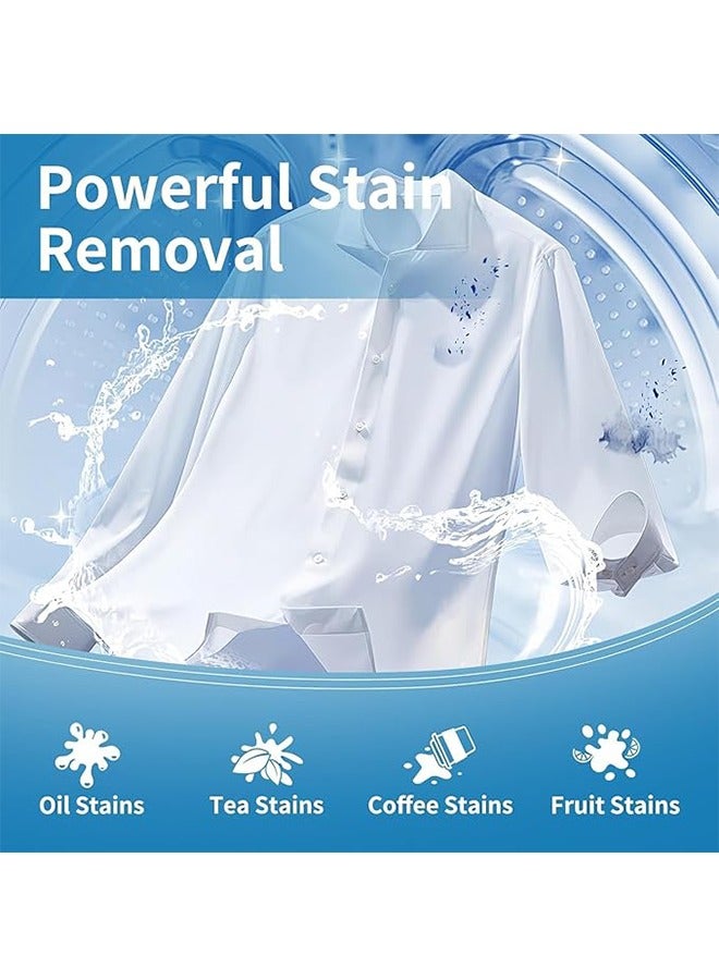 APPTRIN 30 Pcs Laundry Detergent Sheets, Up to 60 Washes, Eco-Friendly Laundry Soap Tablets, Concentrated Liquidless Laundry Soap, Suitable for Washing Machines, Travel, and Home Clothes, Fresh Scent Bubble Paper - Image 3