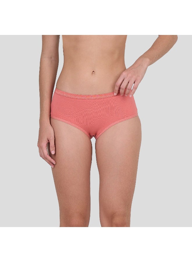 DICE Pack of 6 Classic Cotton Midi Brief Panties Underwear for Women - Image 2