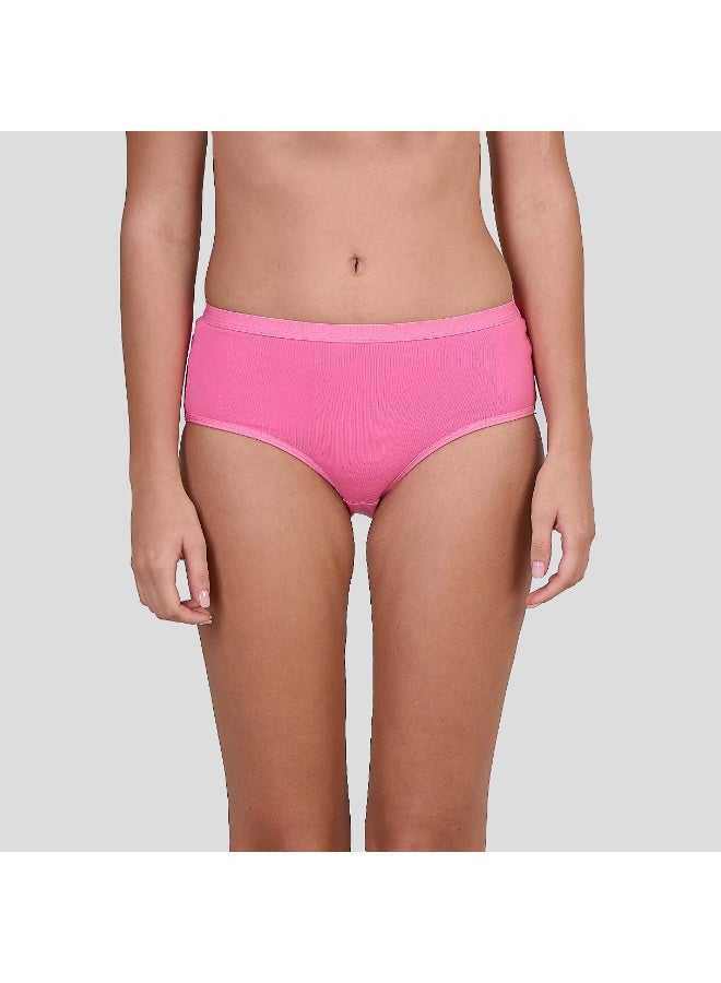 DICE Pack of 6 Classic Cotton Midi Brief Panties Underwear for Women - Image 4