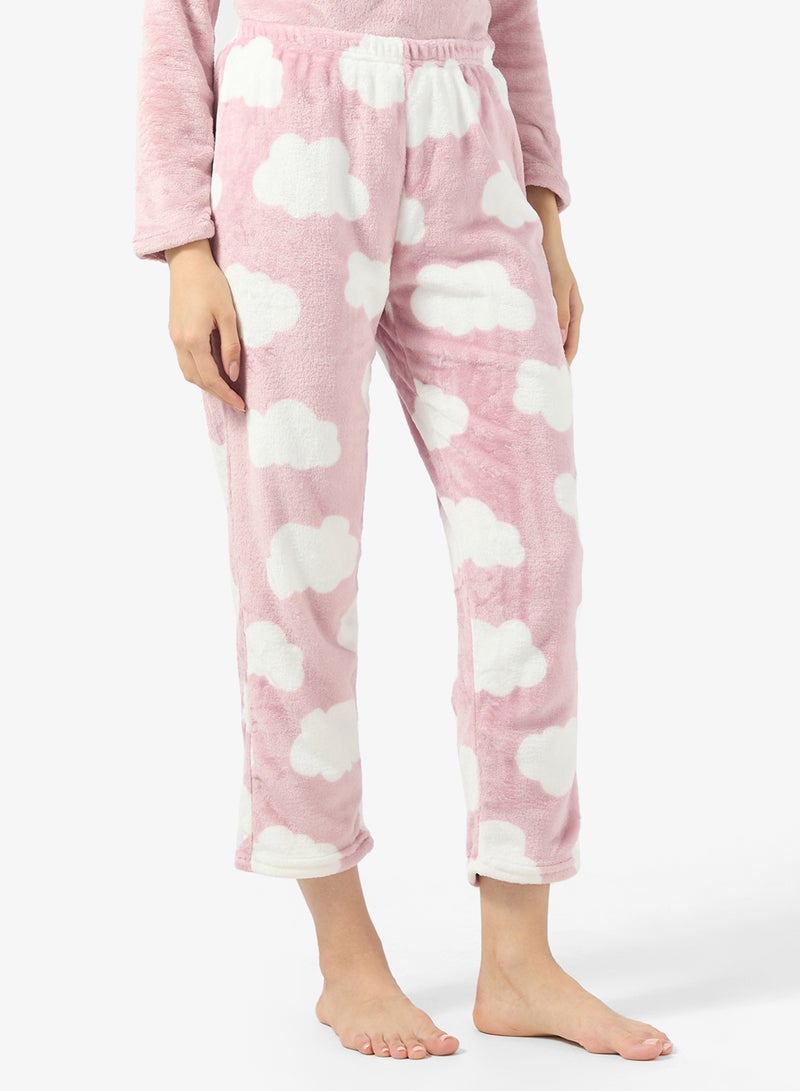 Ginger Cozy Fleece Top & Pant Set - Image 4