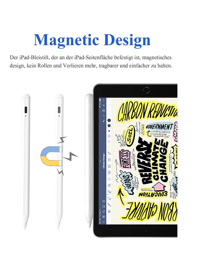 Generic - 1.5mm POM Tablet Magnetic Stylus Pen Touch Screen Pen for Android Devices - Image 1