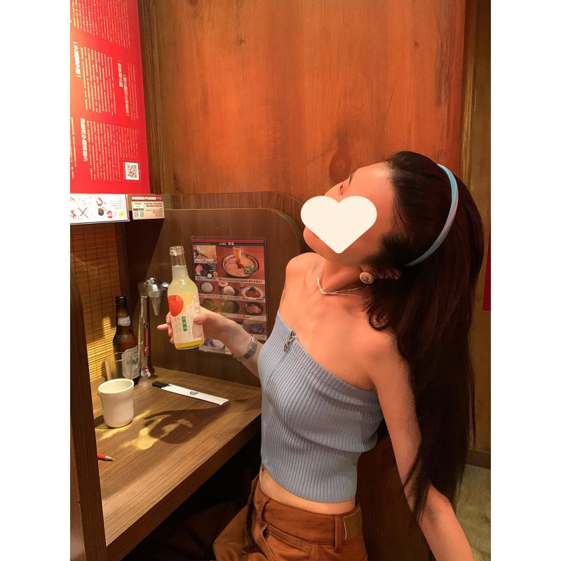 [Spot] Vc Love Navel Ring Tube Top Elastic Very Good Version Slim Joker 2023 - Image 5