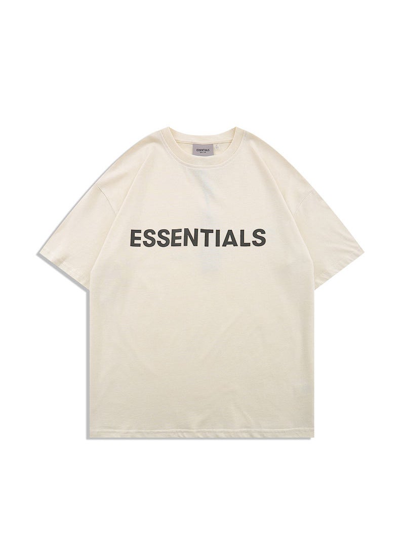 Generic - Unisex FOG Essentials Heavyweight Cotton Tee 21108 milk yellow - Image 1
