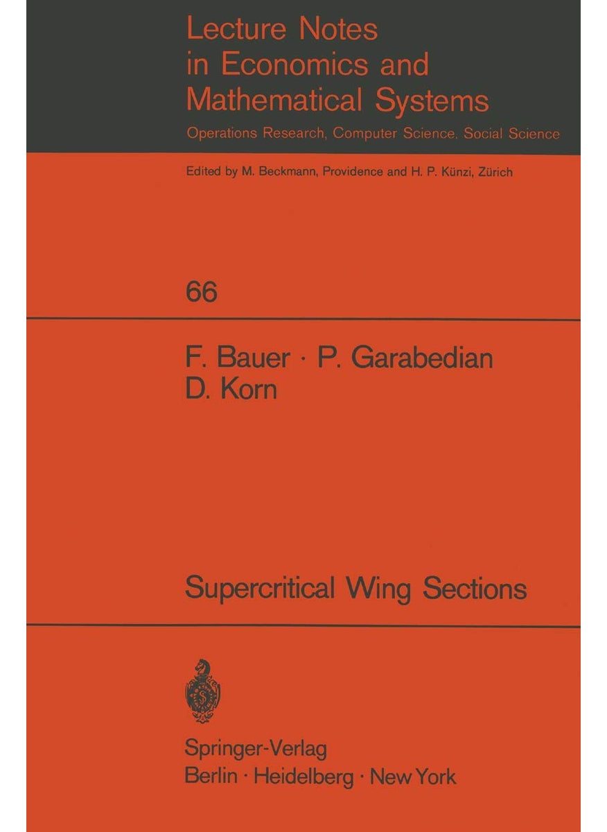 null - A Theory of Supercritical Wing Sections, with Computer Programs and Examples: With Computer Programs and Examples - Image 1