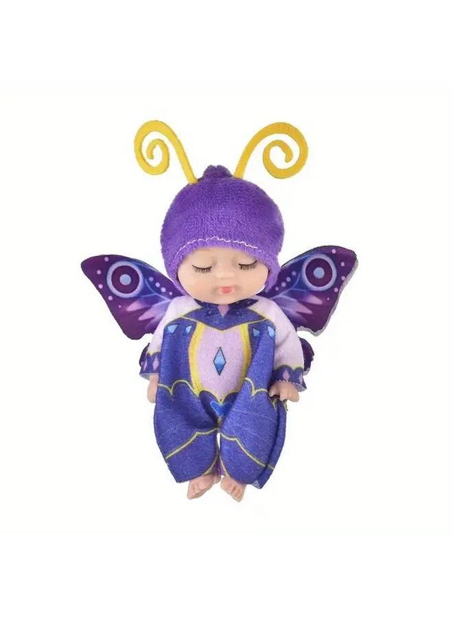 Navy Blue Princess Animal Dolls 6Pcs Set Perfect Gift for Birthday Halloween Christmas - Image 1