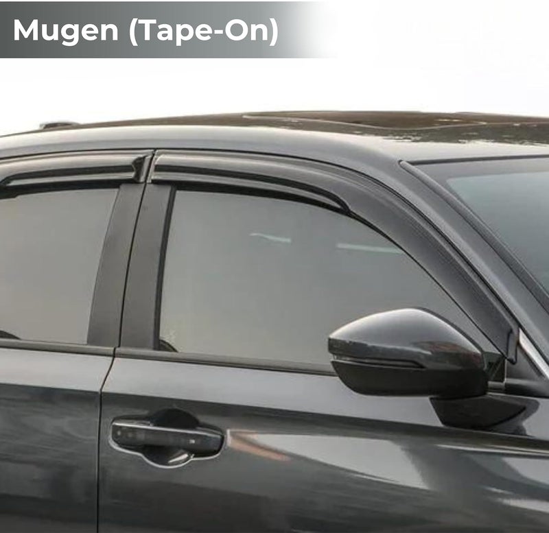 IMMORTAL GROUP Window Visor for Mercedes-Benz E-Class Sedan (2010-2016) - Rain Guard Tape-On Deflector - Image 3