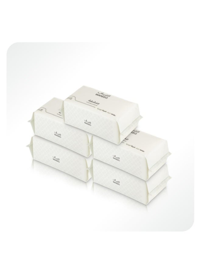 Wareeq Disposable Dry Towels 5X60 Sheets Soft & Highly Absorbent - Image 1