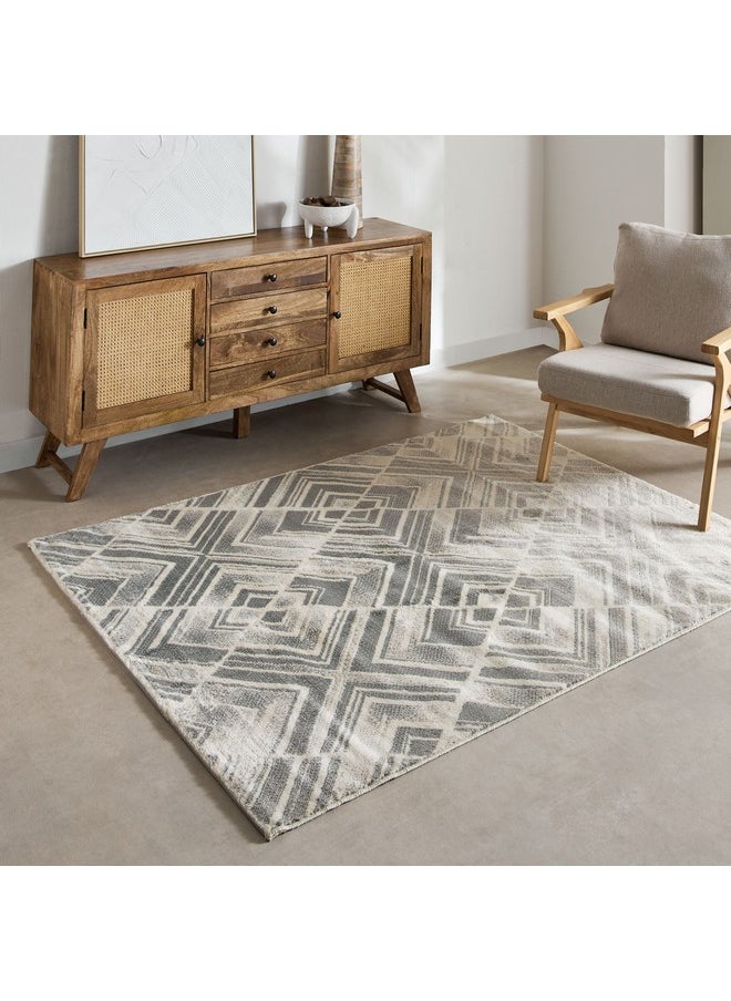 Home Box Mahreen Bloom Stain Resistant Polypropylene Rug 150 x 200 cm  - Image 5