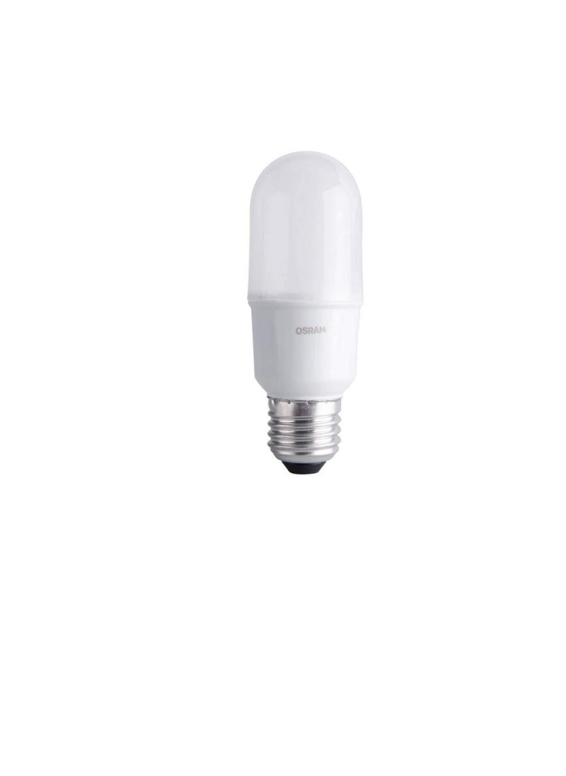 أوسرام مصابيح عصا أوسرام LED ذات قيمة رفيعة موديل عصا ضئيلة منعدمة أضواء مظلمة منخفضة استهلاك الطاقة مع مصابيح LED عالية التجويف لثريا المنزل المزيد من حزمة من 10 أبيض دافئ أصفر ، 9 واط E27 ، ValueStick  - Image 1