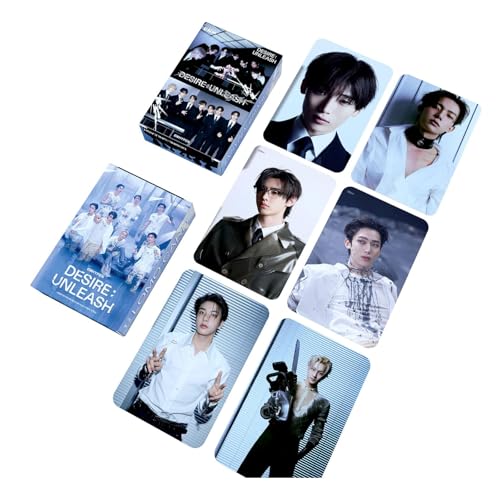 squishy 55Pcs Boy Band Photocards, K-Pop Lomo Card Set for Collectors and Fans, Perfect for Wall Decor, Scrapbooking, and Gift Giving - Image 3
