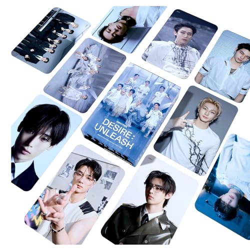 squishy 55Pcs Boy Band Photocards, K-Pop Lomo Card Set for Collectors and Fans, Perfect for Wall Decor, Scrapbooking, and Gift Giving - Image 2