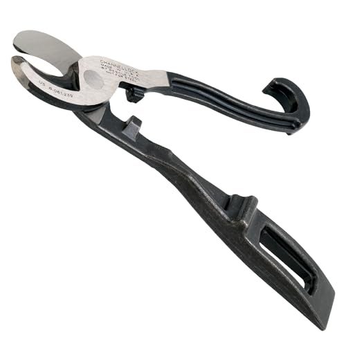 Channellock 87 9-inch Rescue Tool for First Responders, Compact Design for Firefighters & EMT Multitool, Spanner Wrench for Easy Access, Alloy Steel Sheers for Cable Cutting, Made in the USA - Image 5