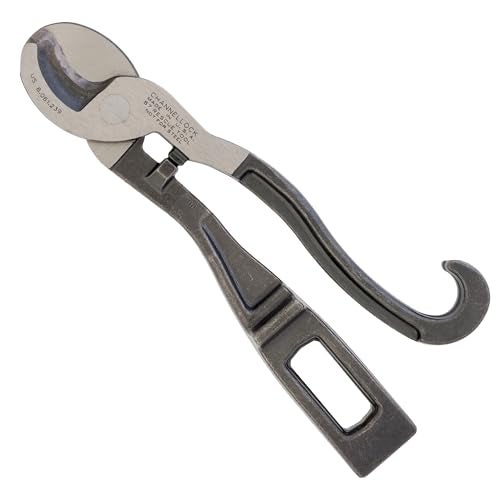 Channellock 87 9-inch Rescue Tool for First Responders, Compact Design for Firefighters & EMT Multitool, Spanner Wrench for Easy Access, Alloy Steel Sheers for Cable Cutting, Made in the USA - Image 1