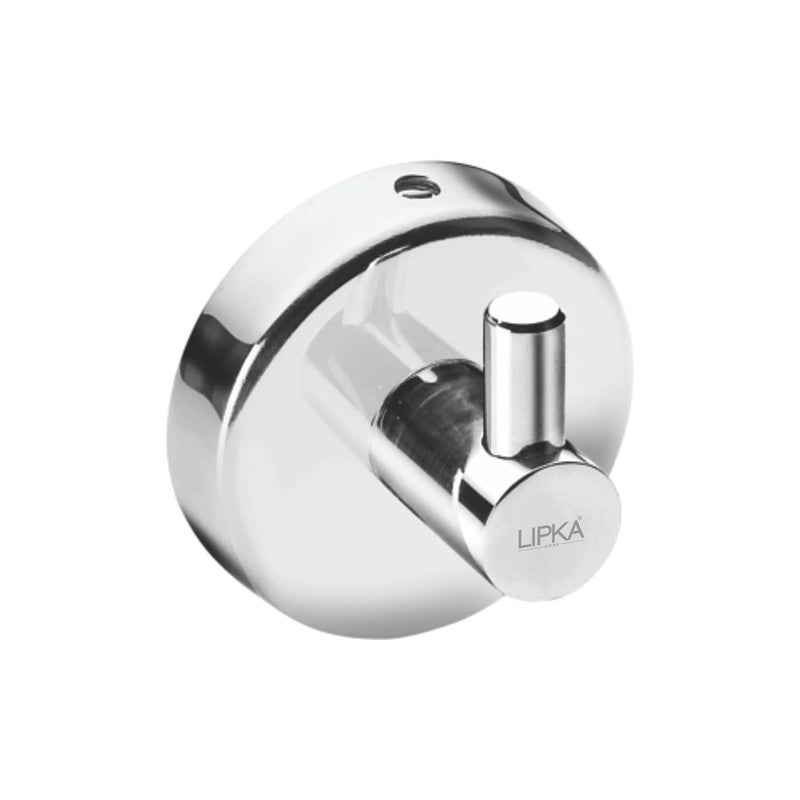 Lipka Lipka Robe Hook from Metro Series Premium Stainless Steel Door Hook Cloth Hanger for Bathrooms Dressing Rooms Kitchens Towel Holder with Glossy Finish  - Image 3