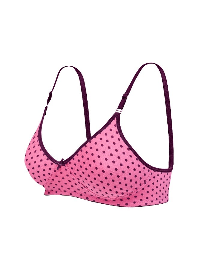 Fashion Academy Women's Bra Fuchsia Pack Of 6 - Image 5