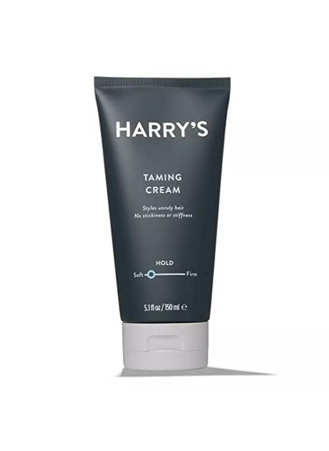 Taming Cream With Soft Hold Styles Unruly Hair 5.1 Oz Bottle X2