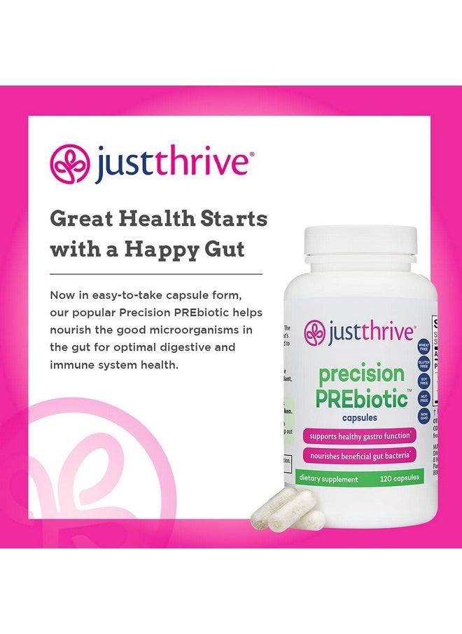 Just Thrive - : Precision Prebiotic Capsules Gastrointestinal And Immune Support 120 Capsules Supports Probiotic Diversity For Optimal Digestive And Gut Health Vegetarian Paleo And Keto - Image 1