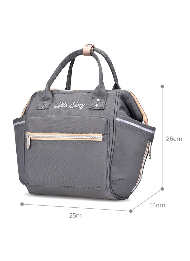 Reversible Trip Stroller With Ace Diaper Bag And 5-point Safety Harness - Grey - pzsku/Z3B6C551348FE15A72C3FZ/45/_/1668434186/ed1c38c0-351a-49ef-b9bc-372fa08e177c