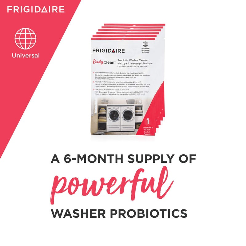 FRIGIDAIRE 10FFPROL02 ReadyClean Washer Washing Machine Cleaner, 6 Count - Image 2