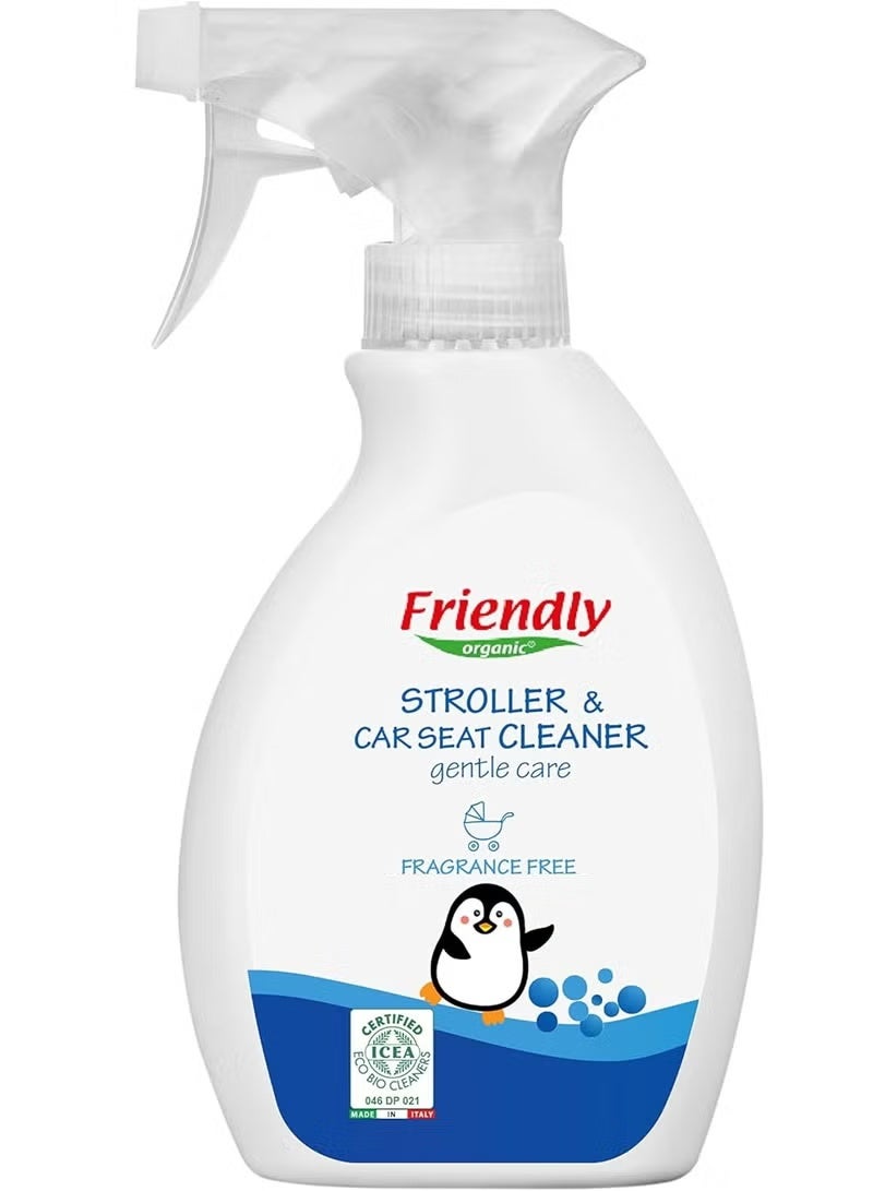 FRIENDLY ORGANIC Stroller & Car Seat Cleaner Fragrance Free 250 ML - Image 1