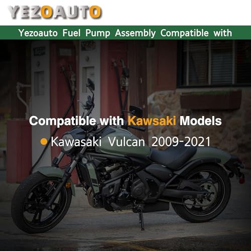 Yezoauto Fuel Pump Module Assembly Compatible with Kawasaki Vulcan 2009-2021 Replace OE 49040-0035 670E5075 UC-T35KU58 - Image 3