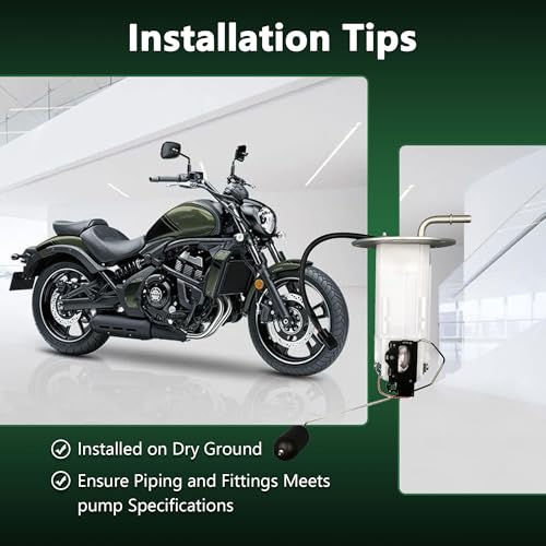 Yezoauto Fuel Pump Module Assembly Compatible with Kawasaki Vulcan 2009-2021 Replace OE 49040-0035 670E5075 UC-T35KU58 - Image 5