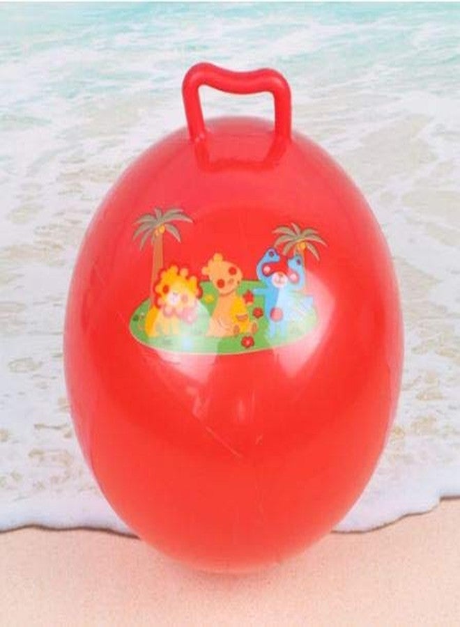 أزود كرة AZOD Arise النطاطة للأطفال، كرة نطاطة مزودة بمضخة ومقبض، لعبة تمارين قابلة للنفخ ومقاومة للانفجار، كرة نطاطة من مادة PVC باللونين الأخضر والبرتقالي، مناسبة لليوغا، هدية للحفلات، تباع بالقطعة - Image 1