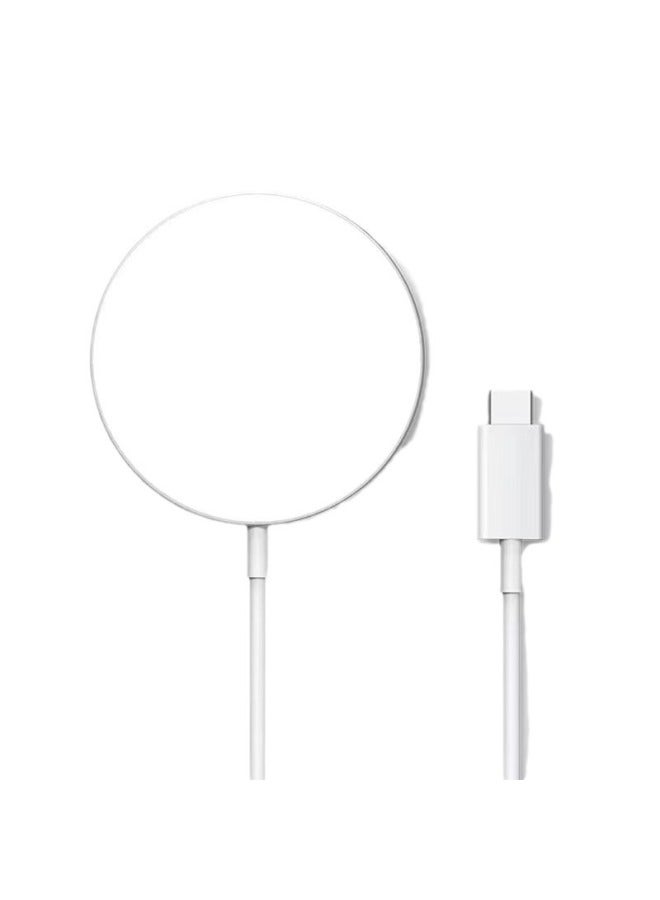 For Apple IWatch Watch Charger Support S1-S9 Square Magnetic Charger-Color:Large C Port Fast Charging Aluminum Alloy  - Image 5