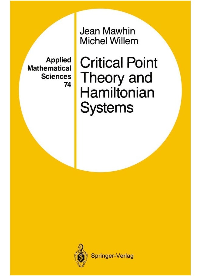 Critical Point Theory and Hamiltonian Systems 