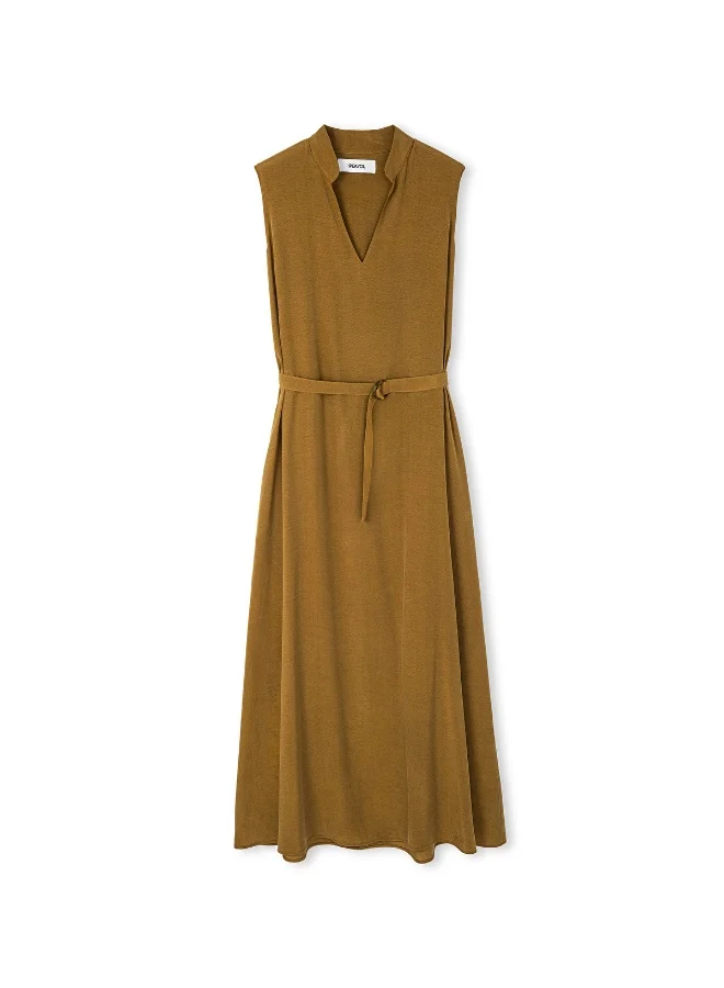 Ipekyol  Relaxed Fit Belted Midi Dress for Women | Best Price UAE