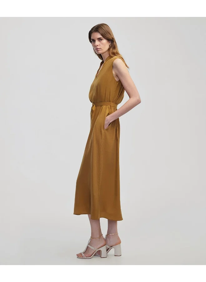 Ipekyol  Relaxed Fit Belted Midi Dress for Women | Best Price UAE