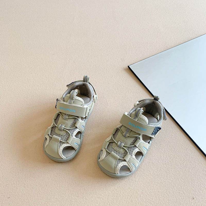 Children'S Sandals 2025 Soft Bottom Sandals Girls' Fashion All-Match Casual Non-Slip Sports Sandals - Image 1