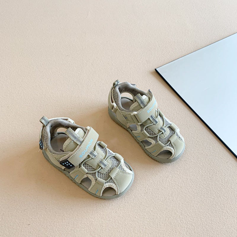 Children'S Sandals 2025 Soft Bottom Sandals Girls' Fashion All-Match Casual Non-Slip Sports Sandals - Image 3